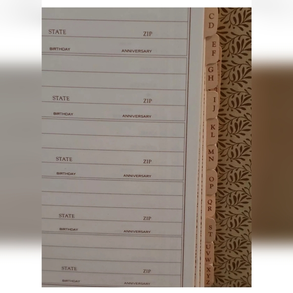 Vintage 1983 Hallmark Birds  Phone/Address Book with Calendar - Picture 11 of 16